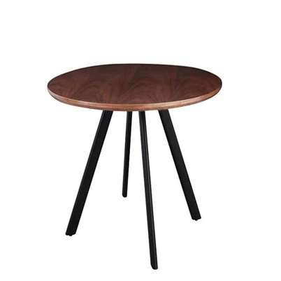 Okrugli trpezarijski sto od furnira